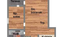 Dvosoban stan, Novi Sad, prodaja, 44m2, 100660e, id1051973